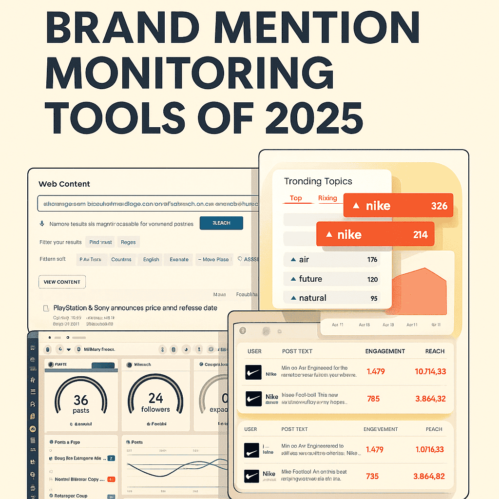 The Top 10 Brand Mention Monitoring Tools of 2025: Take Control of Your Brand Reputation